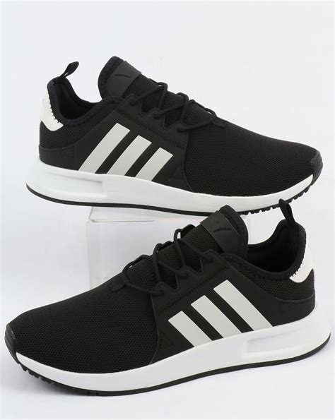 adidas running shoes black and white.